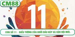 Con số 11 – biểu tượng của khởi đầu kép và vận hội mới.